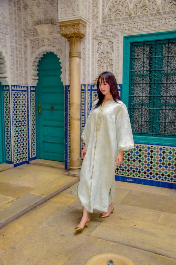 Kaftan - Moroccan Seamstress : Sfifa and Handmade Moroccan knots - Image 3